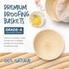 Rorecay Banneton Bread Proofing Baskets Set of 2, 9 Inch