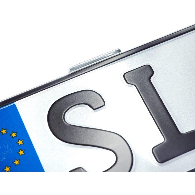 Simple-Fix Rahmenloser Universal Kennzeichenhalter Simple-Fix (transparent)