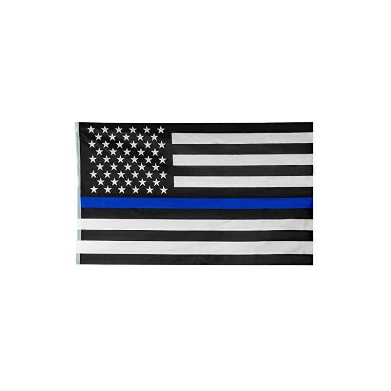 Thin Blue Line Flag (3x5 Foot Flag) | Police Flag