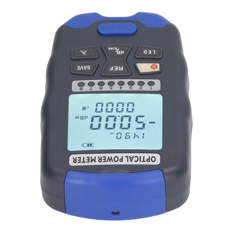 Optical Fiber Power Meter 30km Red Light Source RJ45 Network