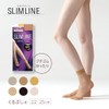 Atsugi FS4050 Women's Short Stockings, Slim Line, Ankle Length, Loose,