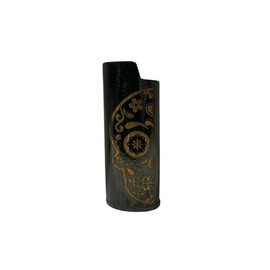Wood Laser Etched Lighter Case Cover Holder Fits Bic Lighters