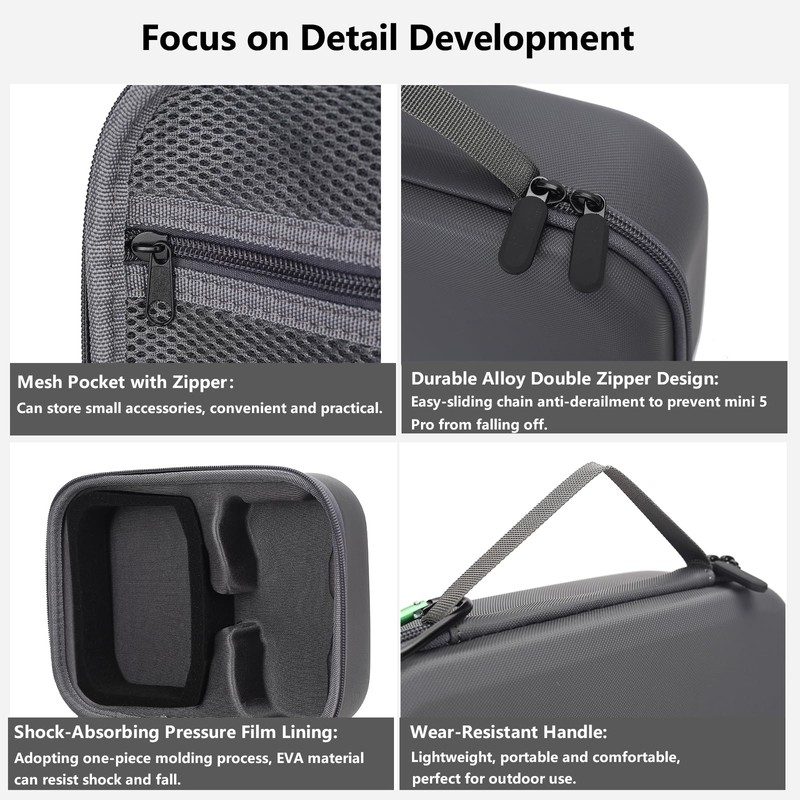 Flyekist Storage Bag for Mini 5 Pro Drone Case Hard