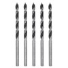sourcing map 5pcs Brad Point Drill Bits 3mm Precise Cutting