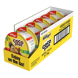 Kellogg's Coco Pops Travel Bowl 30 g (Pack of 6)