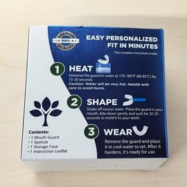 Kaitse Mouth Guard for Anti Grinding (Sky White) Anti Grinding Guard 