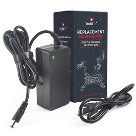 TrubliFit - Cargador de fuente de alimentación de repuesto para la bicicleta Peloton original de 12 V 4.17 A, adaptador de CA con certificación UL compatible con OG Peloton Bike - Cable de