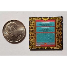 Dollhouse Miniature Record Album 1" 1/12 Kenny Rogers The Gambler Music