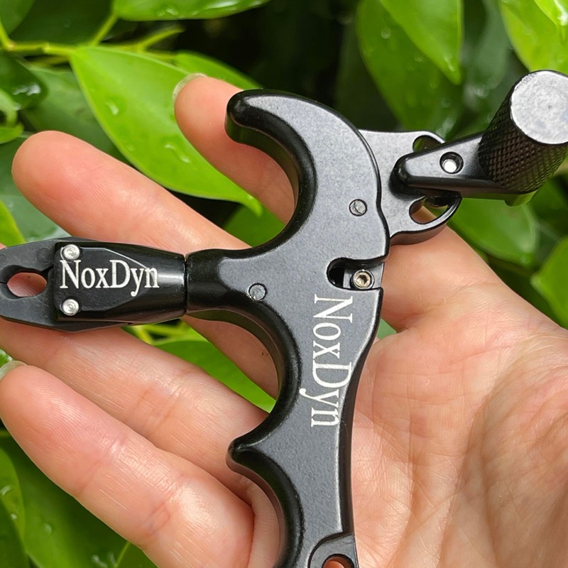 NoxDyn Bow Release for Compound Bow, 4-Finger Archery Release 360°
