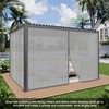 Privacy Garage Door Screen Blackout for 1 Car Garage-10x8FT Privacy