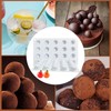 3D Silicone Sphere Molds,Sphere Chocolate Cookie Round Ball Mold