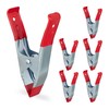 Relaxdays Metal Clamp Large Spring Clamps Set of 6 Span