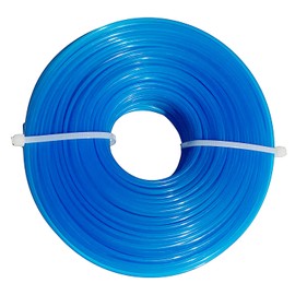 ASOENTIWOX Strimmer Wire 1.6mm x 100m, Strimmer Line for Garden Grass Strimmer Electric Trimmers, Blue Round Nylon Strimmer Spool