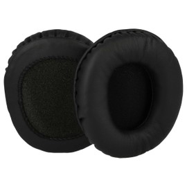vhbw Ear Pads Compatible with Bose A20 Aviation Headphones Headset Foam / Faux Leather Black