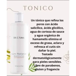 Set Lumi Radiance Farmasi Dr. C. Tuna Cuidado Facial Manchas                                                                                          