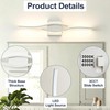 Amansour 23 Inch Modern LED Bathroom Vanity Light Fixture, 3
