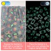 Cuddly blanket for children, luminous in the dark, cuddly blanket,