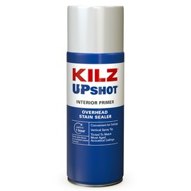 Upshot 12 Pack of 10 Oz Masterchem 11748 White Interior Primer, Overhead Stain Sealer Spray