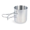Tatonka - Tazza in Acciaio Inox con Manico Pieghevole, 600