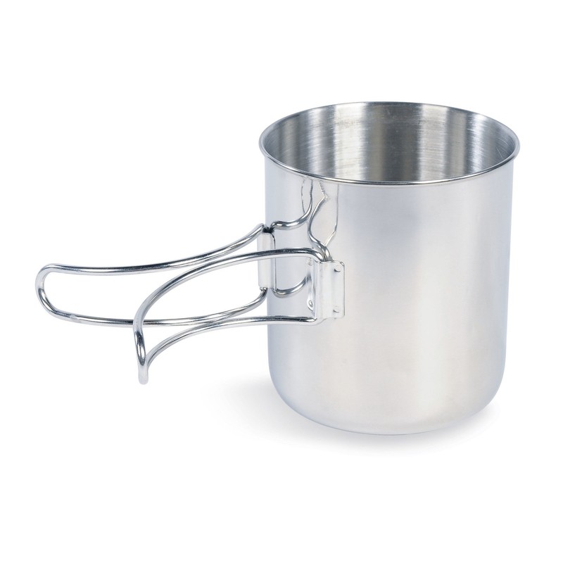 Tatonka - Tazza in Acciaio Inox con Manico Pieghevole, 600