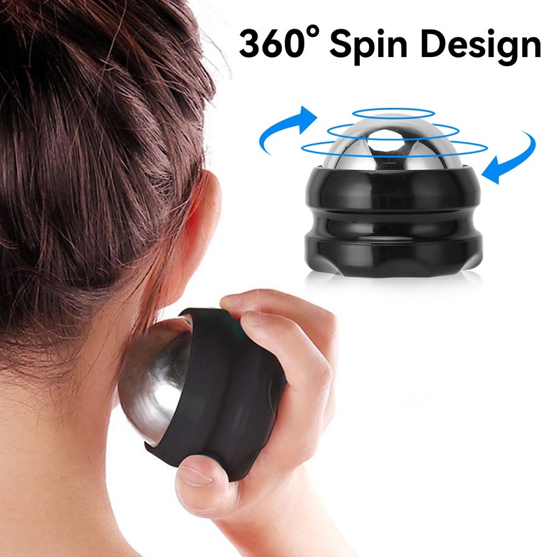 Cold Massage Rollerball, Stainless Steel Free Rolling Ice Roller Cryosphere