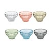Guzzini Fratelli, Set of 6 Cups, Tiffany, Multicoloured, 12 cm