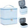 Cohawk Nail Polish Organizer Bag Nail Supplies Organizer Holds 30