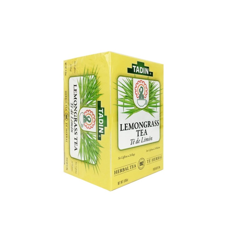 Tadin Lemongrass Tea - Té De Limon, Made in USA,