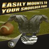 Football Back Plate,High Impact Foam Padding with Breathable Design, Rear