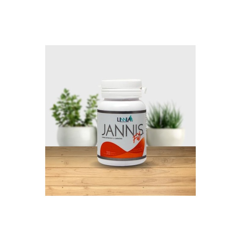 Linnia | Jannis Fit 30 Cápsulas Con Guaraná, Té Verde,