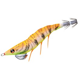 DUEL A1725-LGOG Egi Squid Fishing Lure EZ-Q Dartmaster [Eging Squid Fishing Gear, Egi trap, bigfin reef squid] No. 2.5, Weight: 0.4 oz (10 g), Luminous Gold Orange (Muddy Tide Master), Patapata