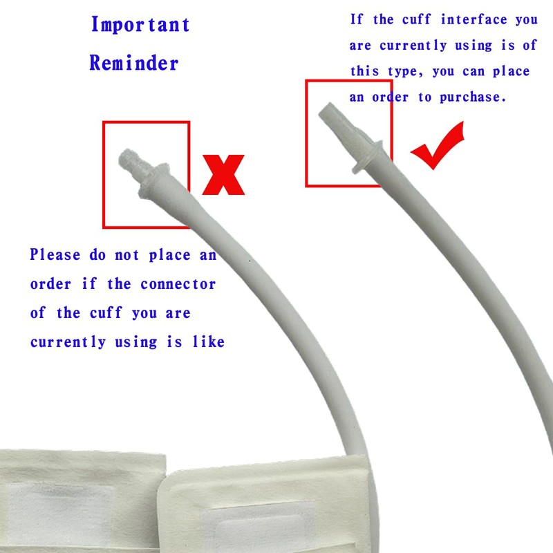 Vofeat Disposable Blood Pressure Cuffs for Veterinary Use, Multi-Size Set,