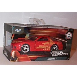 Jada FAST & FURI0US JLS Mazda RX-7 vehicle car 1:32 scale diecast model