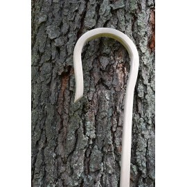 Amish Wares 66-69" Amish Wares Handcrafted Red Oak Steam Bent Shepherd Crook or Hook.