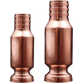Safety Self Priming Hose Connector Nozzle Siphon Hose Priming for Head Self Priming Hose Nozzle Jiggler Express Shaker Self Priming Copper Head (62mm/2.44in)