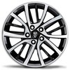 SkinoEu 4 x 60 mm Universal Black Skull Alloy Rims