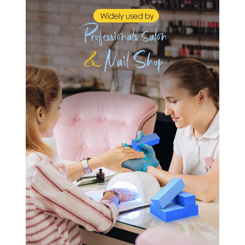 MARYTON Maryton Nail Buffer Blocks, Fine Grit 180/240 Professional Salon