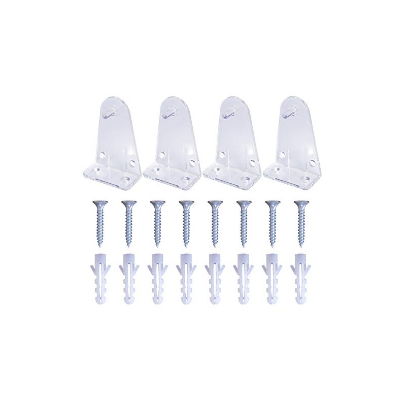 DBOO Mini Blind Brakets 4 PCS 2" Blind Hold Down