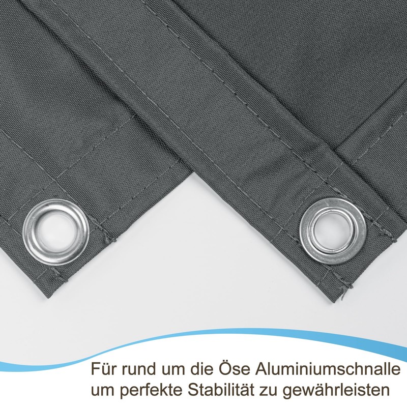 SUNNY GUARD Balcony Privacy Screen, Weatherproof, 90 x 400 cm,
