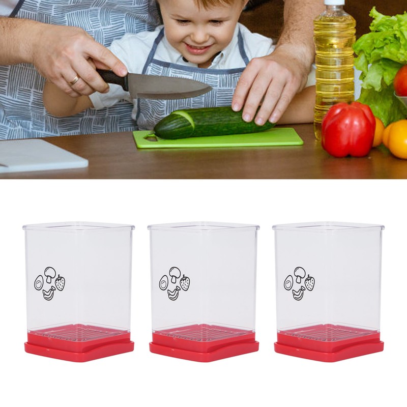 Fruit and Vegetable Speed Cutter with Push Plate Stainless Steel