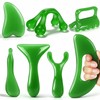 Ceenna 7 Pcs Gua Sha Massage Tools Set - Natural