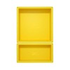 Uni-Green Tile shower niche 24X16 Double Shelves Shower Recess and