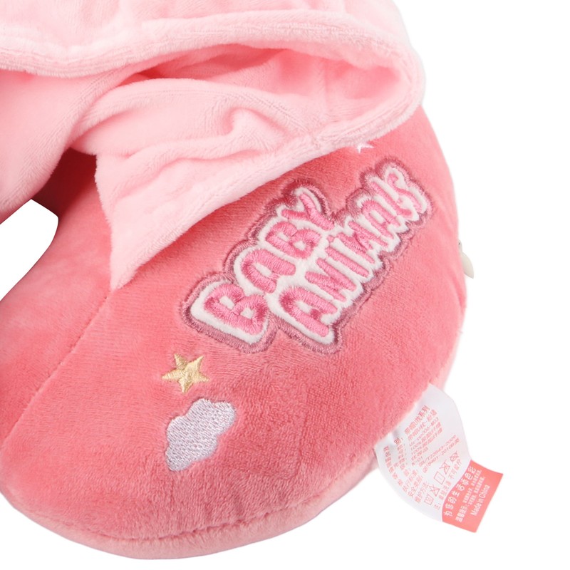 Hooded Neck Pillows Hoodie U Shape Travel Pillow Head Chin