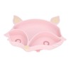 Baby Suction Plate Cute Fox Shape Non Toxic Safe 3