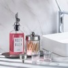 Altfun Glass Mouthwash Dispenser for Bathroom with Cups, Style Mouthwash