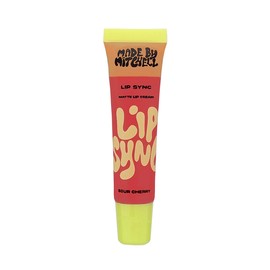 MADE BY MITCHELL LIP SYNC MATTE LIP CREAM - SOUR CHERRY, MADE BY MITCHELL