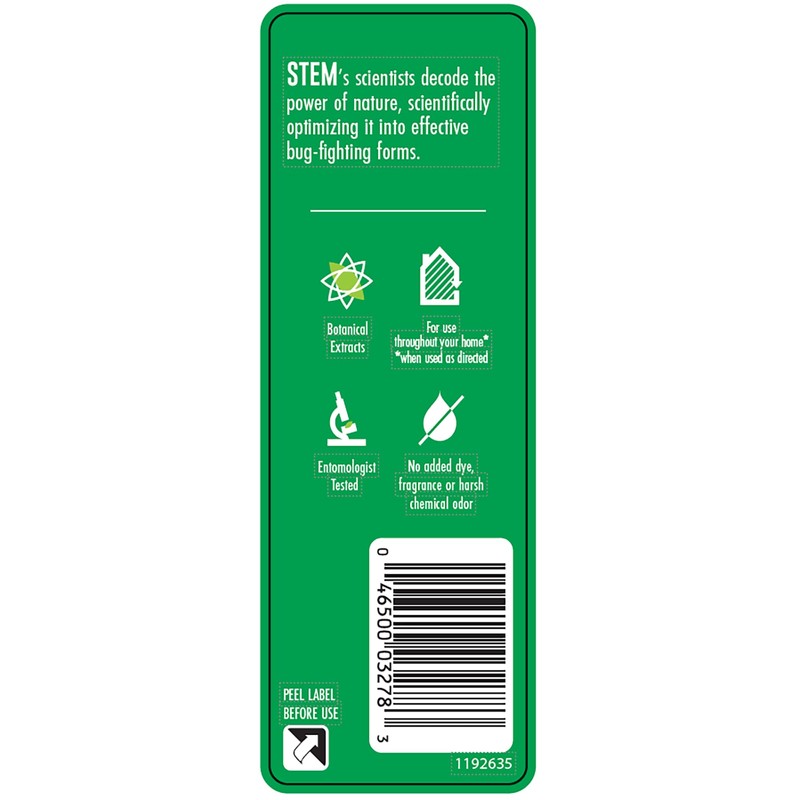 STEM Kills Ants, Roaches And Flies: Plant-Based Active Ingredient Bug
