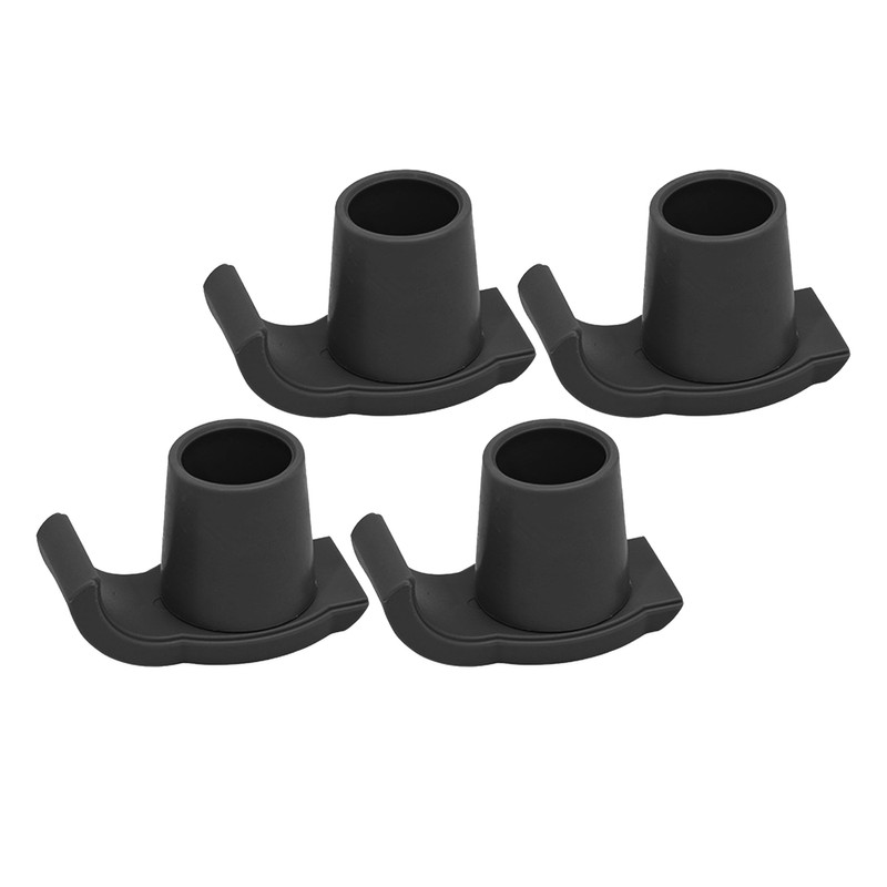 4 Pcs Walker Glide Skis Rubber Universal Walker Ski Glides