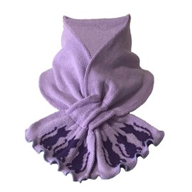 Neck Cooler, Cat Pattern, Made in Japan, Includes Ice Packs, Insert-Type, Cooling, Absorbent, Quick Drying, Heatstroke Prevention, uspurple