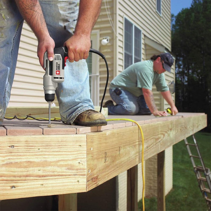 PORTER-CABLE Corded Drill, Variable Speed, 6-Amp, 3/8-Inch (PC600D)